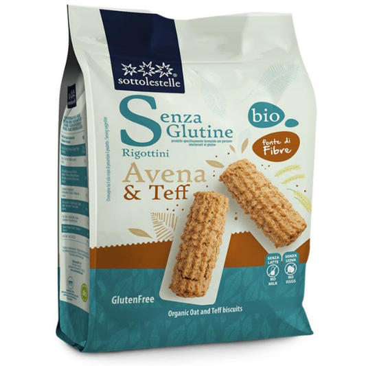 Galleta de Avena y Teff Sottolestelle 250g