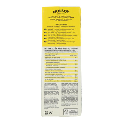 Bebida Avena con Calcio BIO Monsoy 1 L