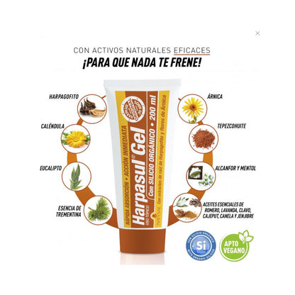 HARPASUL® gel con silicio orgánico Natysal