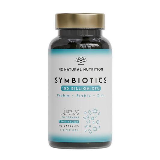Probióticos + Prebióticos 45 días Microbiota N2 Natural Nutrition 90 cápsulas