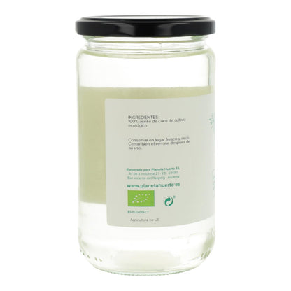 Pack 3xAceite de coco desodorizado ECO Planeta Huerto 500 ml