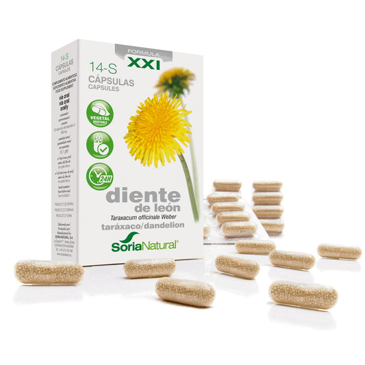 14-S Diente de León XXI · Soria Natural · 30 comprimidos
