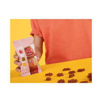 PACK 3X Snack de fresa y manzana ECO 25g, Triboo