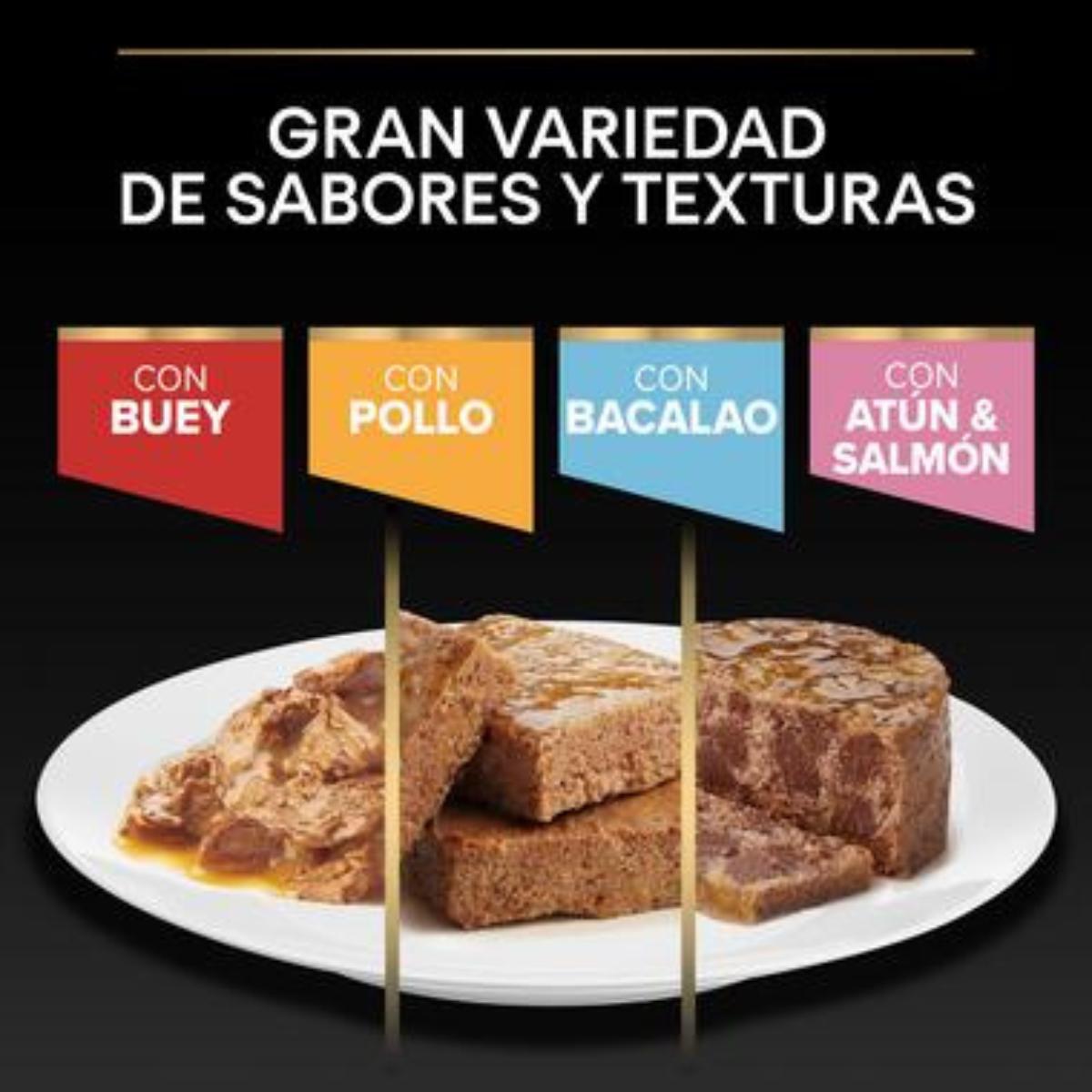 Pro Plan Gato Adulto Sterilised  Maintenance  con pollo y buey en salsa Purina Sobre 10x85g