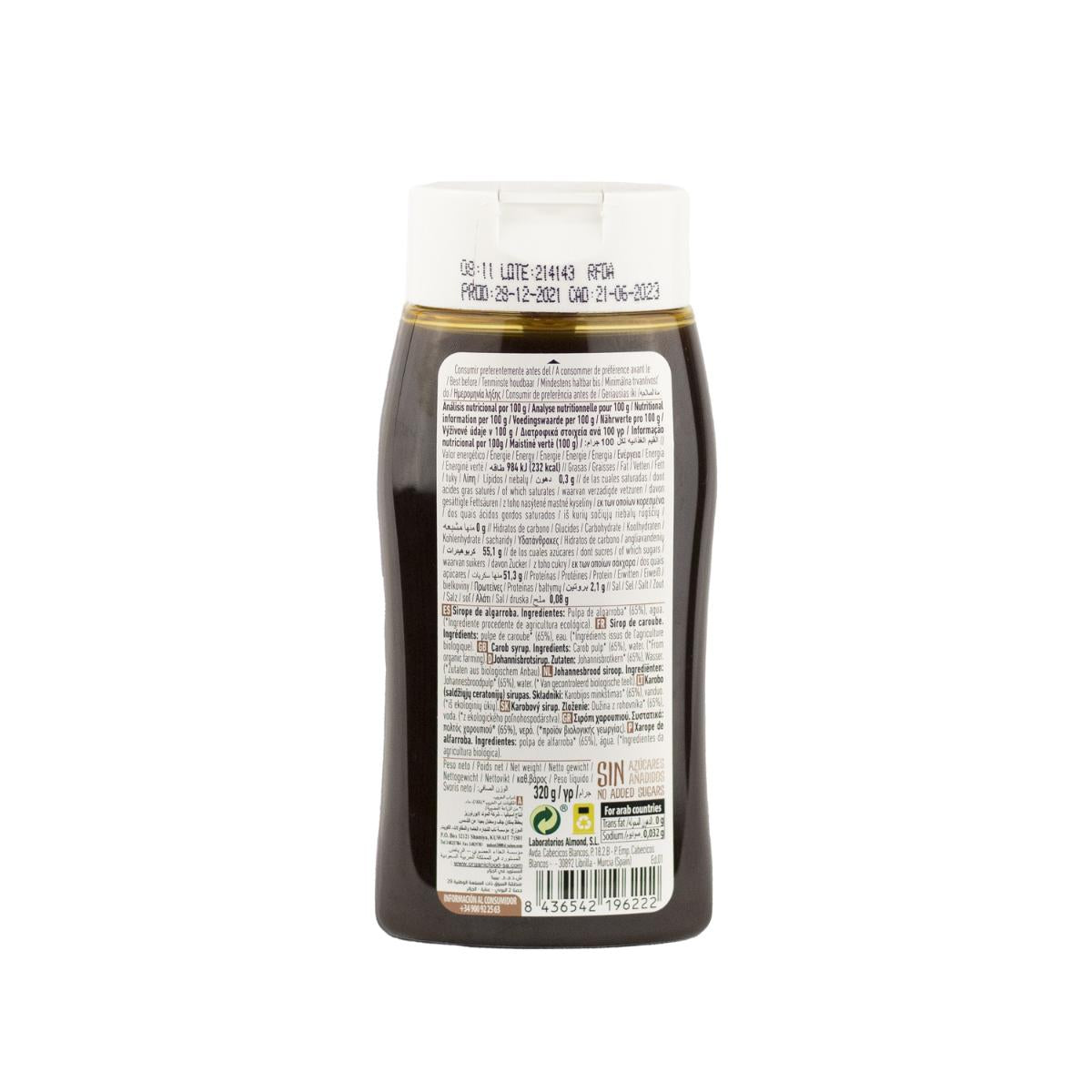 Sirope de Algarroba Naturgreen 320 ml