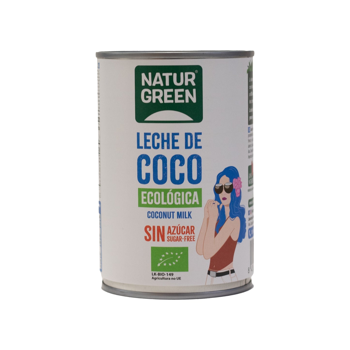 Leche de Coco Bio NaturGreen 400 g / 400 ml