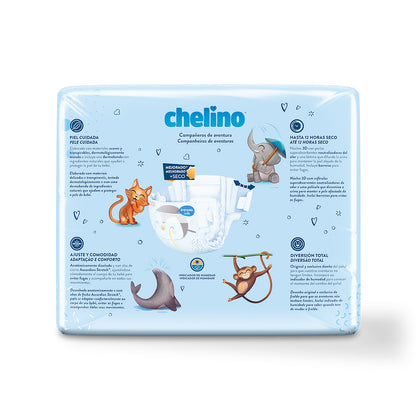 Pack 6 x Pañal T5 Pasitos (13-18Kg) 30 uds, Chelino