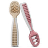 Pre Cucharas para bébe + 6 meses NumNum pack 2 uds Beige y Granate