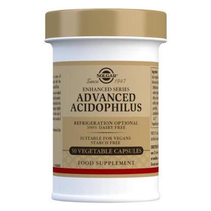 Acidophilus Plus Avanzado. Solgar