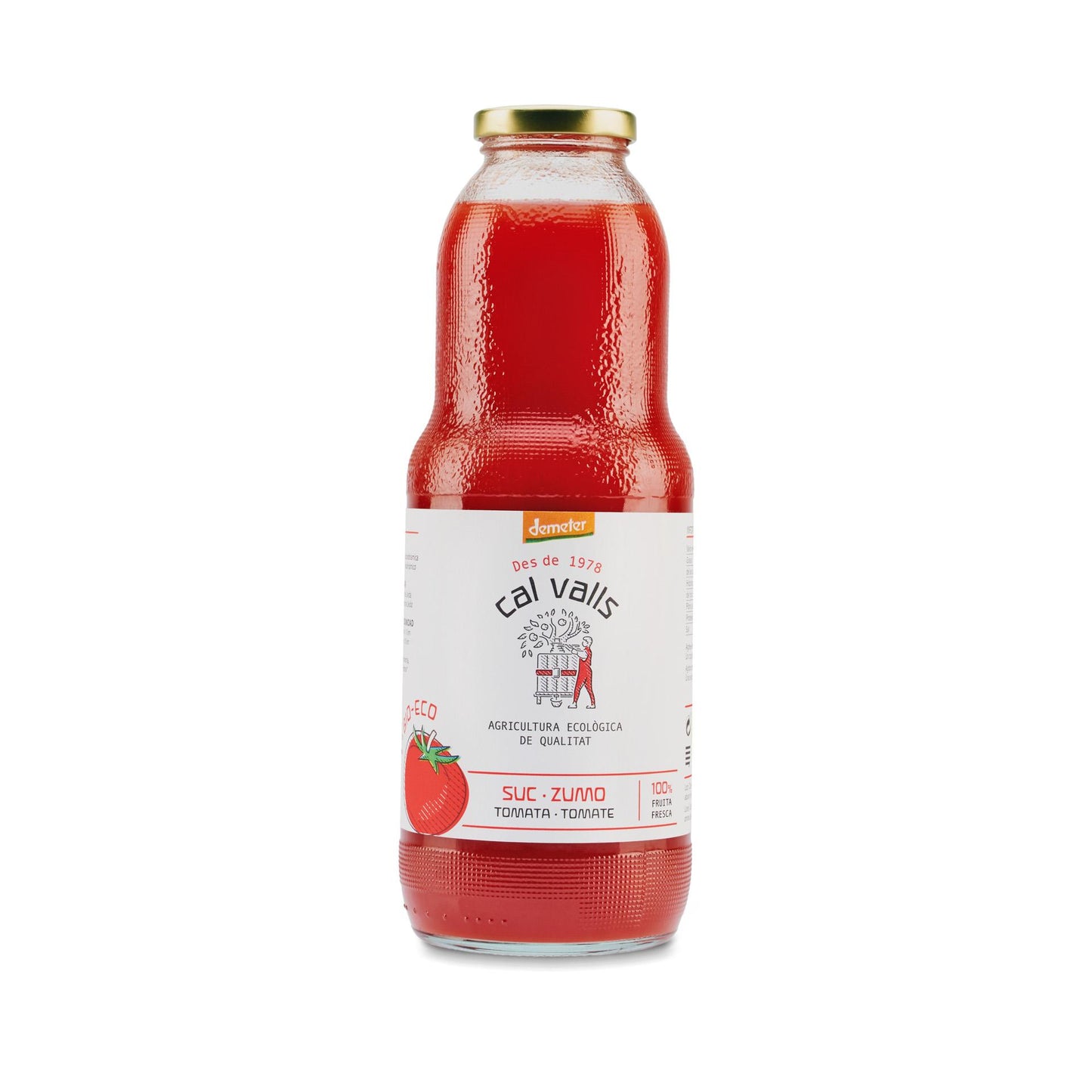 Zumo de Tomate ECO Cal Valls 200 ml