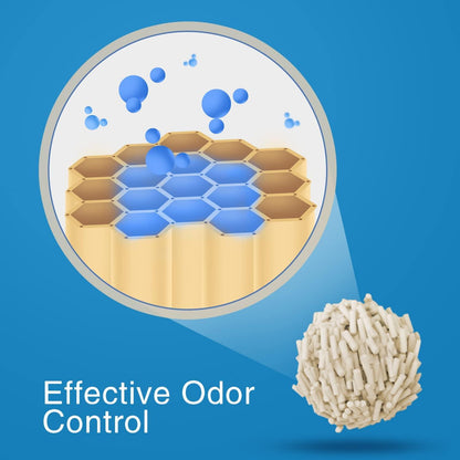 Arena para gatos de tofu biodegradable Nobleza 3,8 L