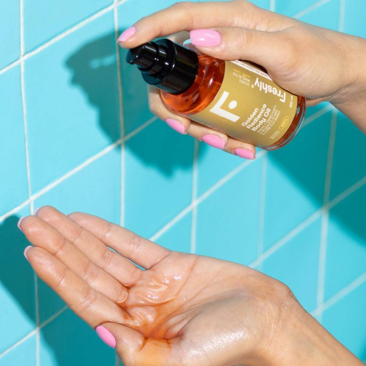 Aceite Corporal Golden Radiance Freshly 200ml