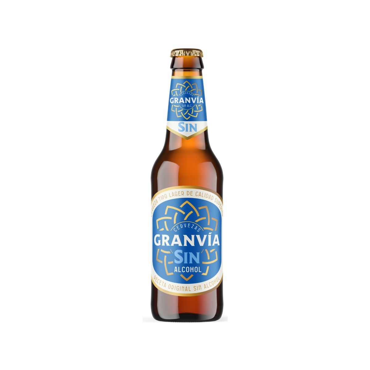 Cerveza Artesana Sin Alcohol Gran Via 330 ml.