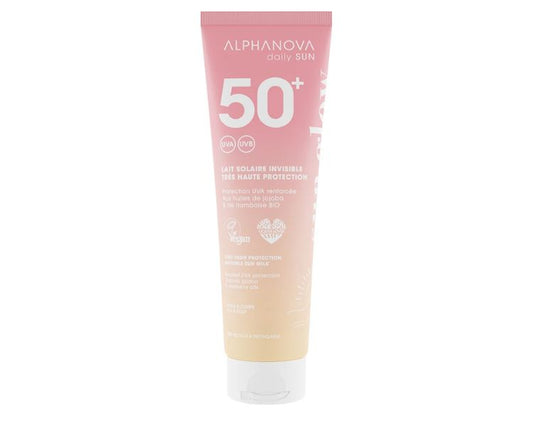 Leche solar invisible FPS50+daily Alphanova 150ml