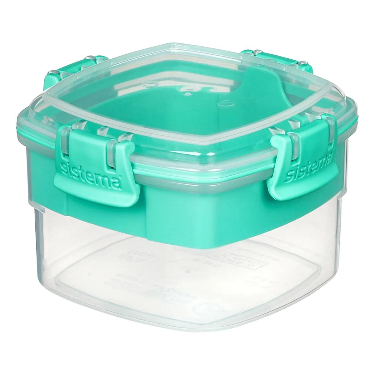 Recipiente Hermético snacks cuadrado Sistema Snacks To Go 400 ml