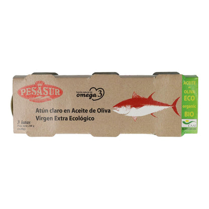 Lata Atun En Aove Bio Pack Pesasur 3 X 80G