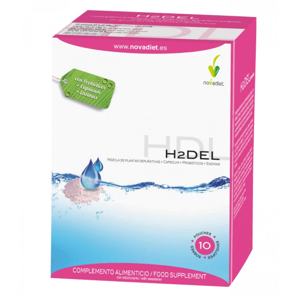 H2DEL Novadiet, 10 sobres