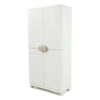 Armario Escobero 90 cm Space Saver Plastiken Beige