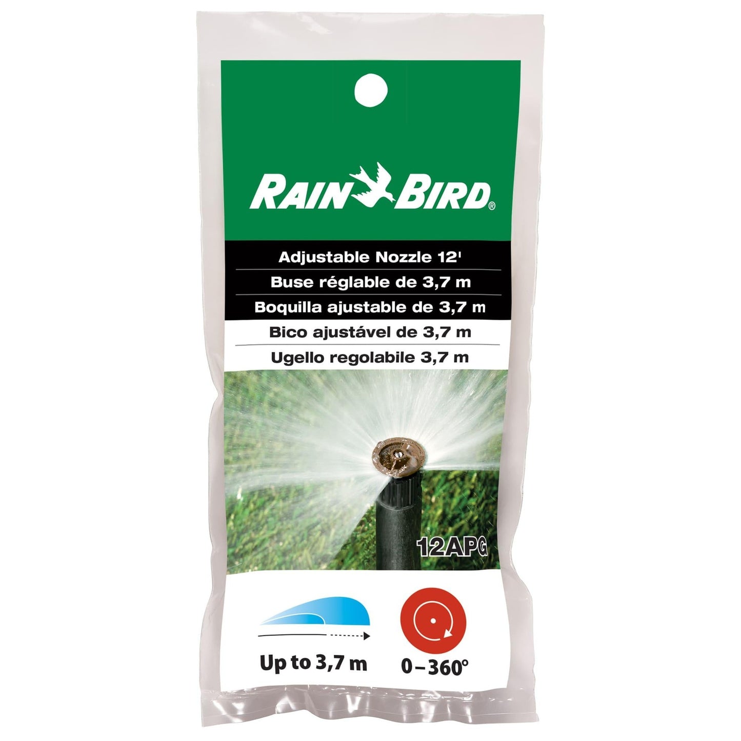 Boquilla regulable de 0 a 360° Rainbird