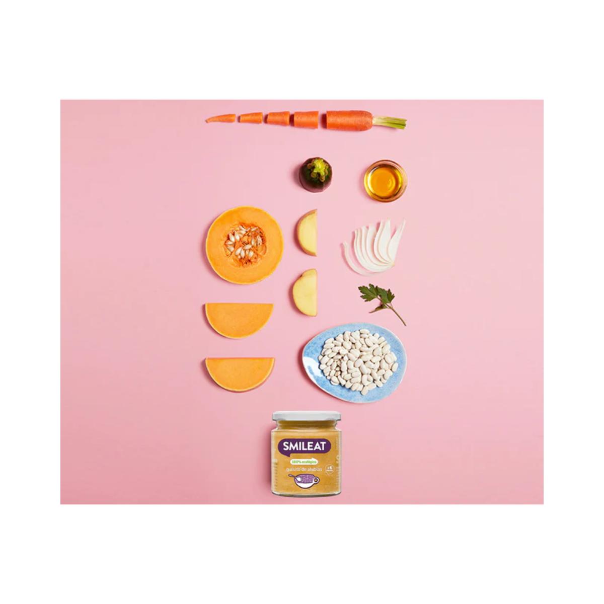 PROMO 3x Tarrito BIO Guisito de alubias Smileat 230g