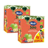 Pack x2 Bolsita Fruta 100 % Eco sabor Manzana, Fresa, Plátano y Arándanos  4x100 g-Hero Solo