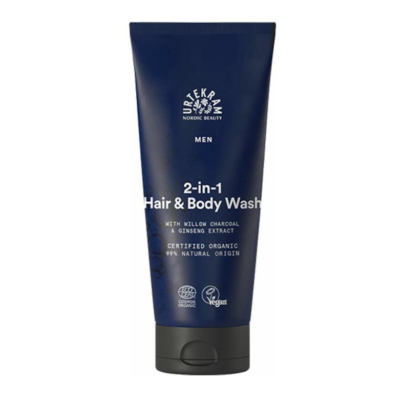 Champú y Gel 2 en 1 MEN Urtekram 200 ml