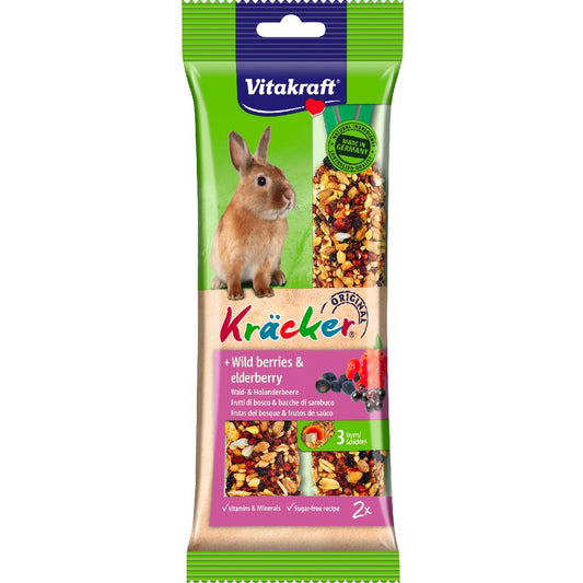 Barritas Kräcker Frutos del Bosque y Frutos de Saúco conejos 2 ud