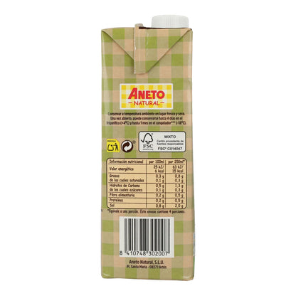 Caldo natural de verduras ECO Aneto 1L