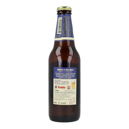 Cerveza Malta 0% Bio Budels, 30 cl