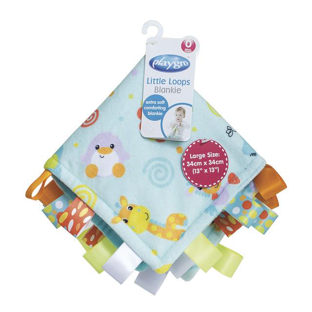 Mantita doudou de animalitos de selva Playgro