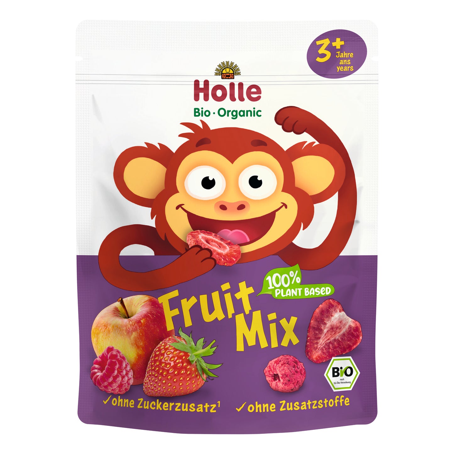 Snack Infantil de Mix de Frutas Bio a partir de  3 años Holle 13gr
