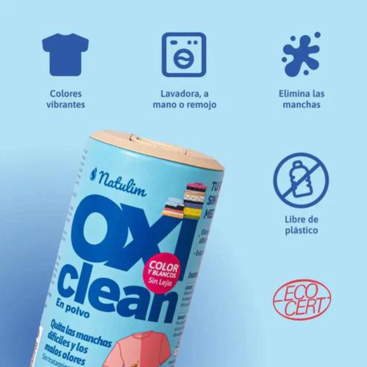Oxi Clean  potenciador de lavado Natulim 500 g