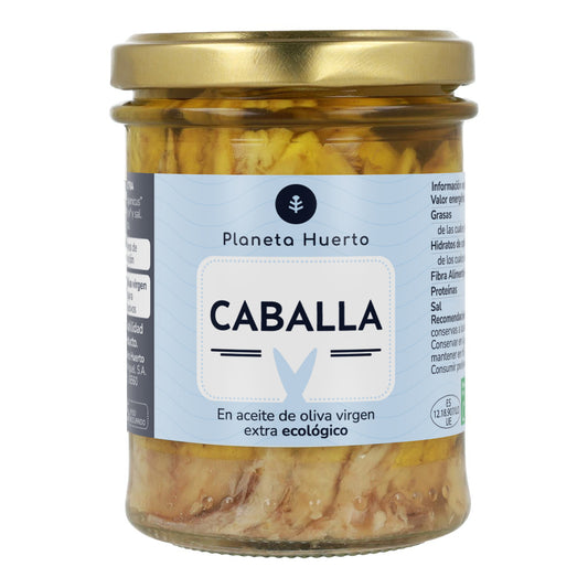 Caballa en aceite de oliva ECO Planeta Huerto 190 g