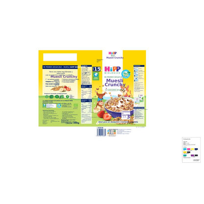 Muesli Crunchy para niños Bio +15 meses HiPP 200 g