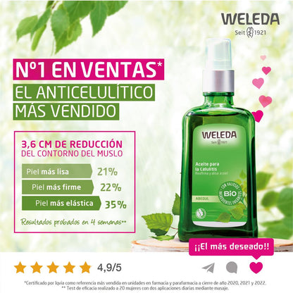 Aceite Anticelulítico de Abedul Weleda 100ml