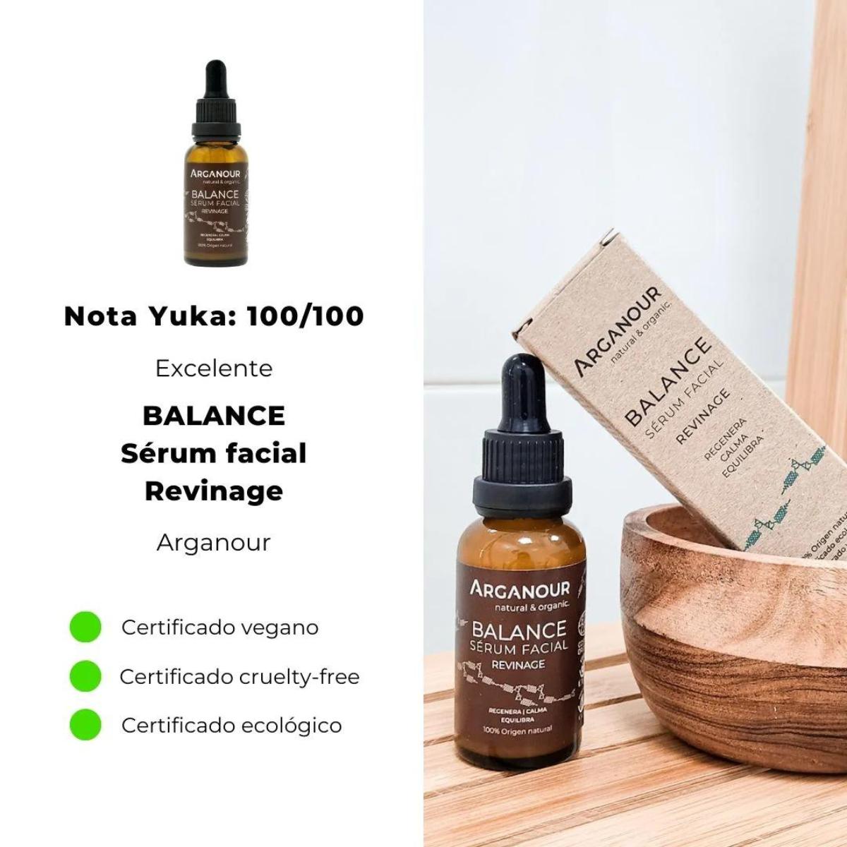 Serum facial Balance Revinage 30ml Arganour