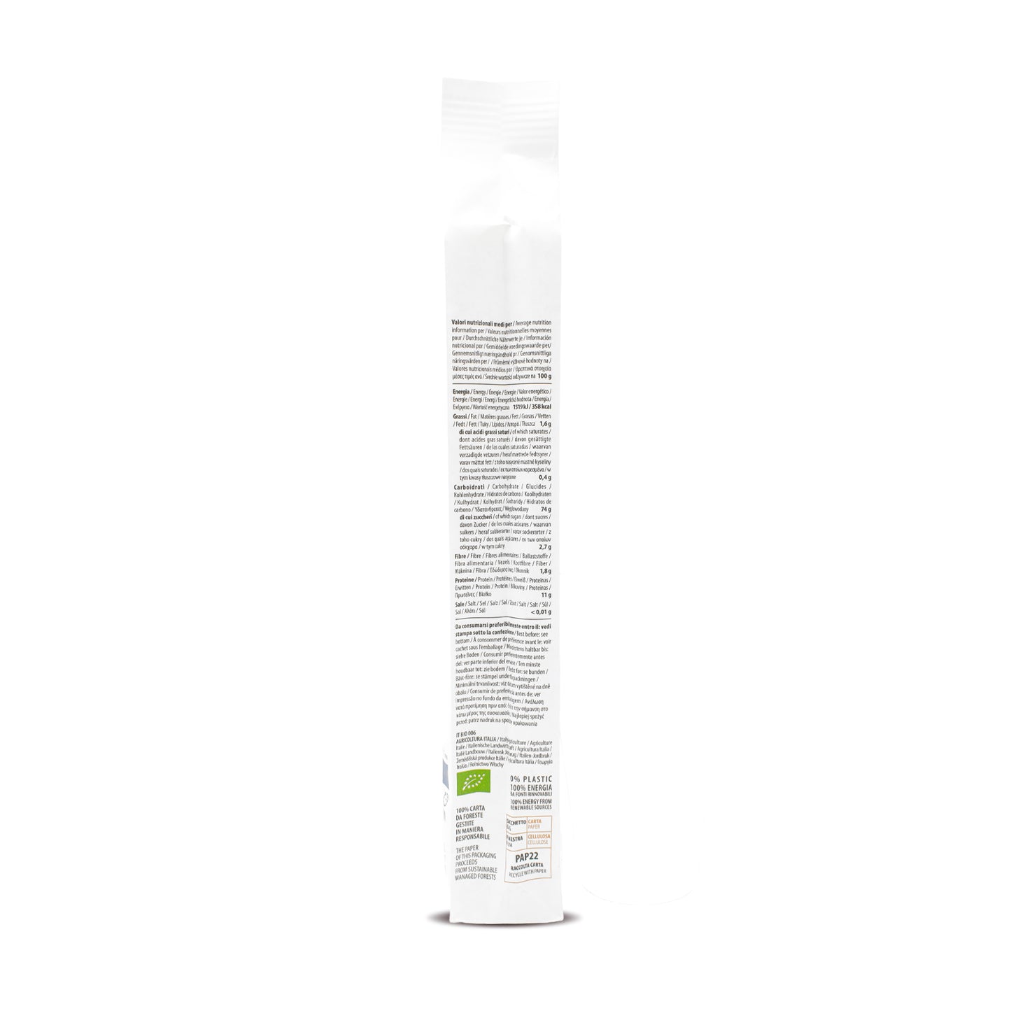 Espagueti espelta bio Girolomoni 500g