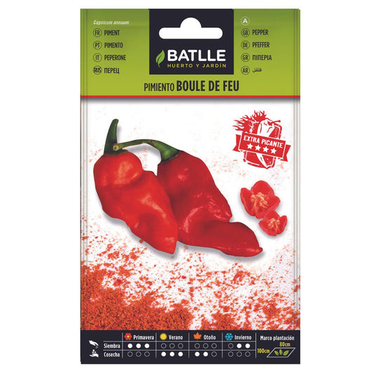 Semillas de Pimiento Picante Boule de Feu  Batlle