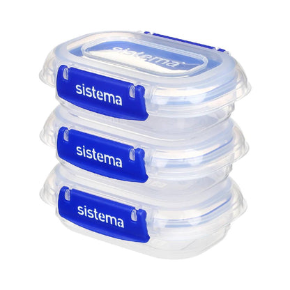 Pack recipientes herméticos Sistema Klip It+ 3x180 ml
