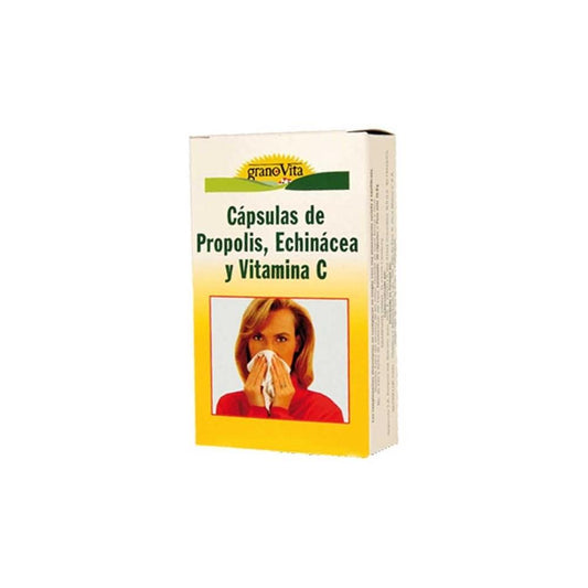 Cápsulas de Própolis Vitamina C y Echinácea Granovita 75 cápsulas