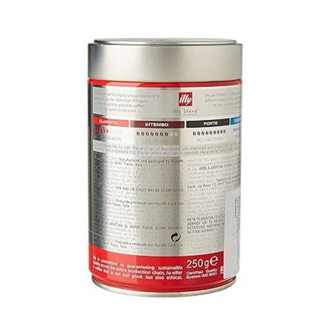 Café Molido para Moka 100% Arábica Illy 250g