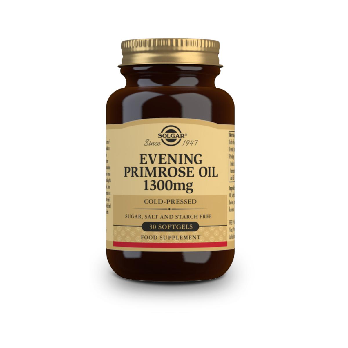 Aceite de Prímula de Rosa Solgar 30 perlas de 1300mg