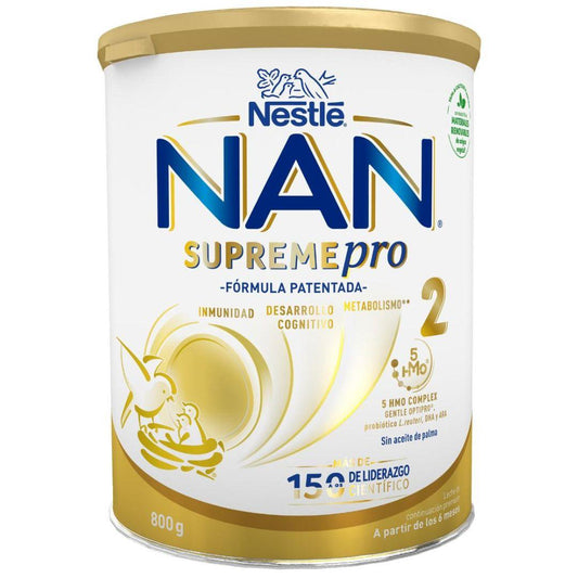 Nan Supremepro 2 Leche de continuación en polvo 6-12 meses Nestlé 800 g