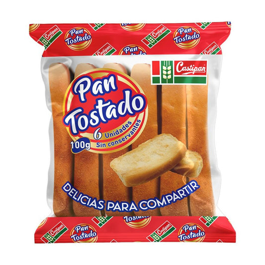 Pan Tostado Castipan 100g