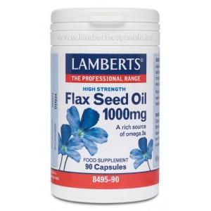 Aceite de Semillas de Lino Lamberts 90 cápsulas
