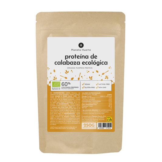 Proteína de calabaza Planeta Huerto 250 g