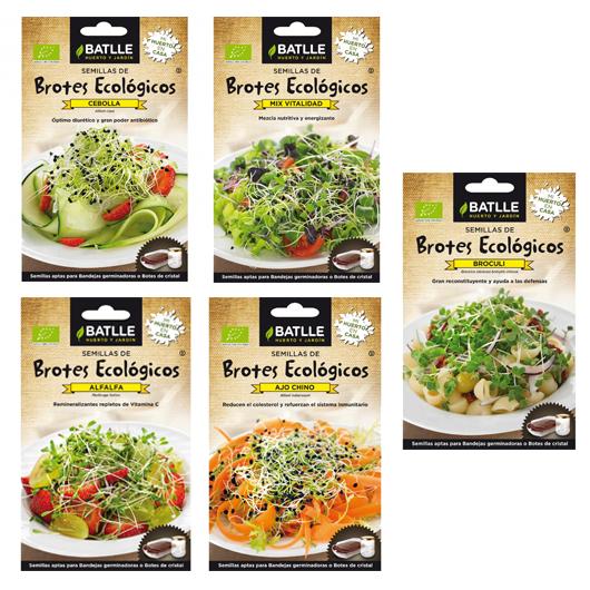 Pack semillas germinados Batlle