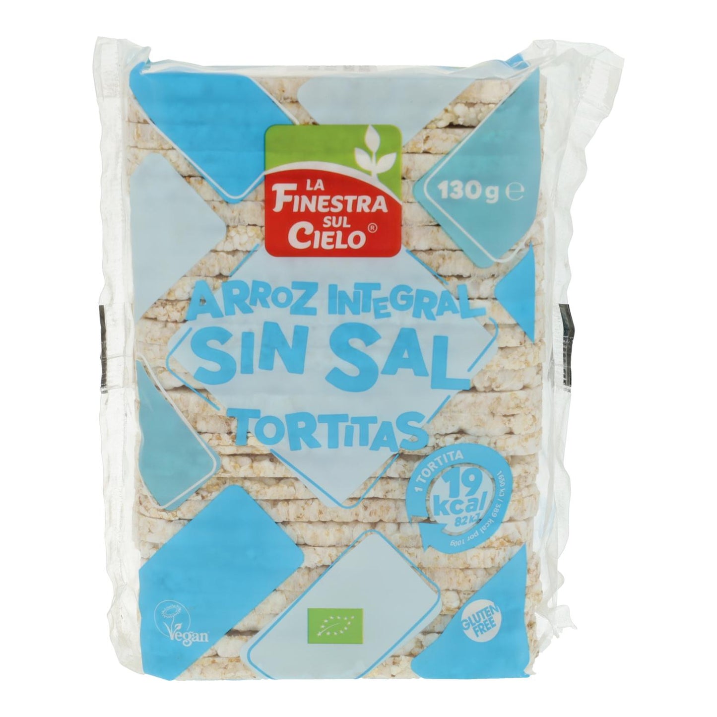 Tortitas de Arroz Sin sal La Finestra Sul Cielo 130 g