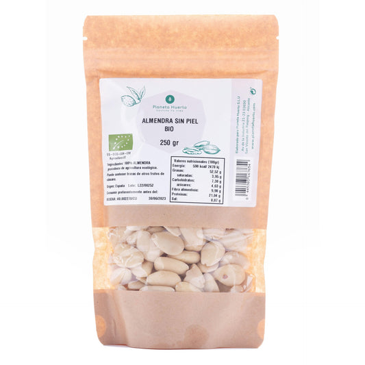 Almendra repelada ECO Planeta Huerto 250 g
