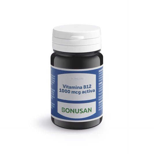 Vitamina B12 activa 1000 Complex Bonusan 60 comprimidos